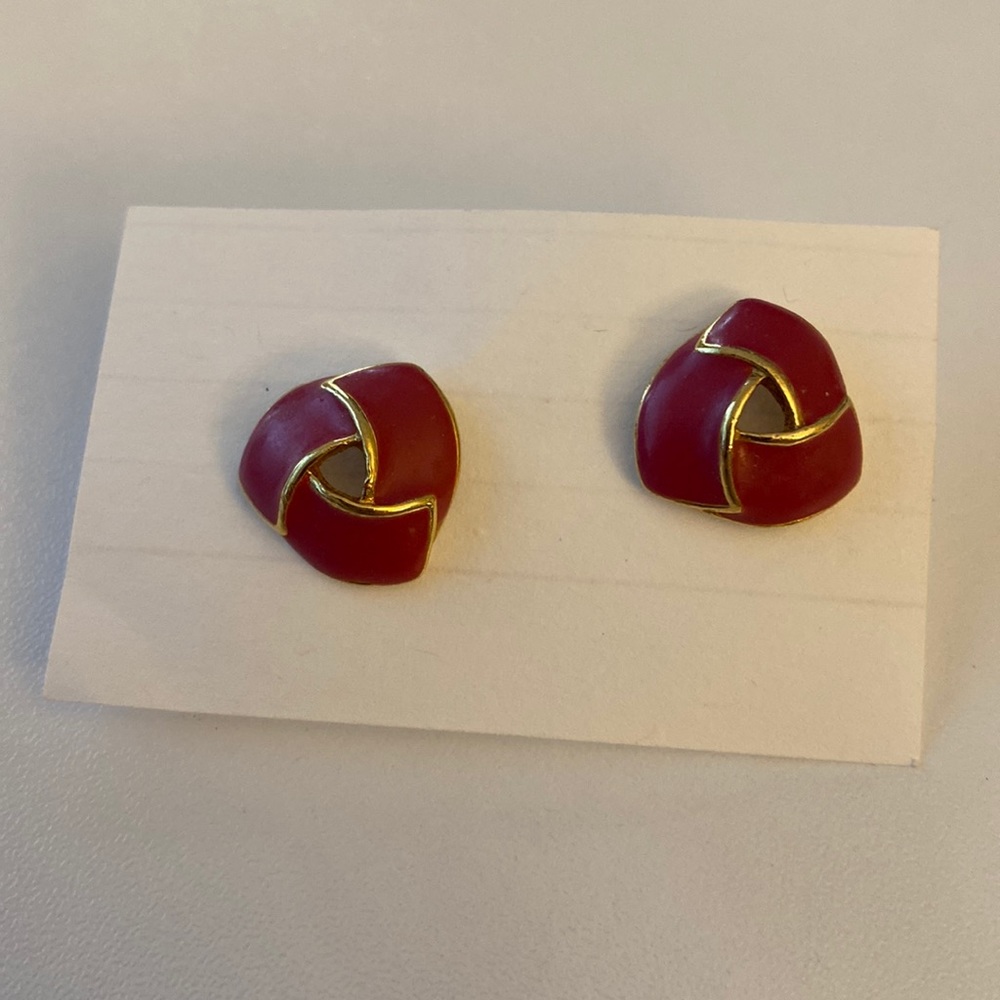 Pink earrings
